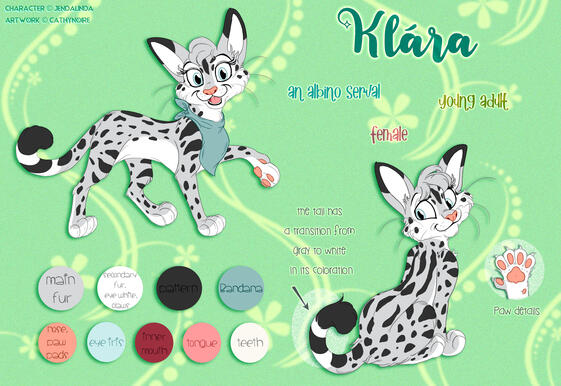 Reference Sheet: Klara Reference Sheet: Klara